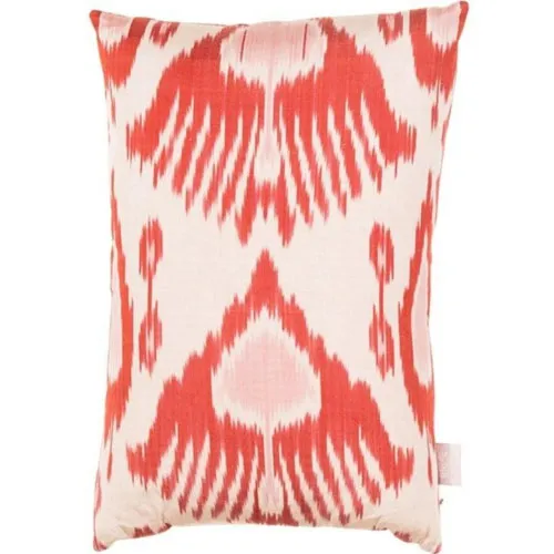 Handcrafted Margilan Pure Silk Ikat Decorative Pillow / Cushion Cover