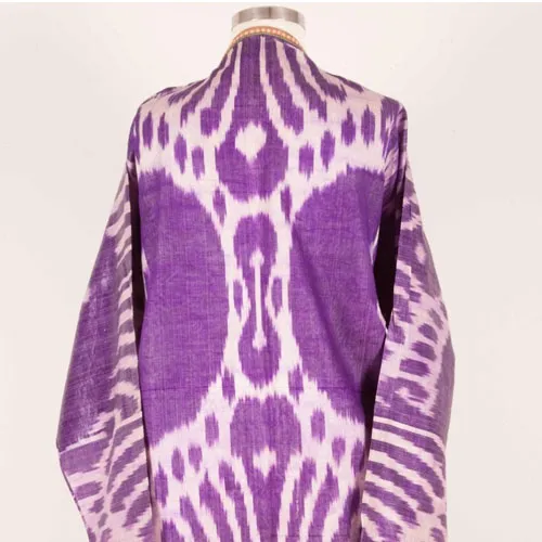 Marg‘ilon Tabiiy Ipak Ikat Choponi / Milliy Libosi – Unisex