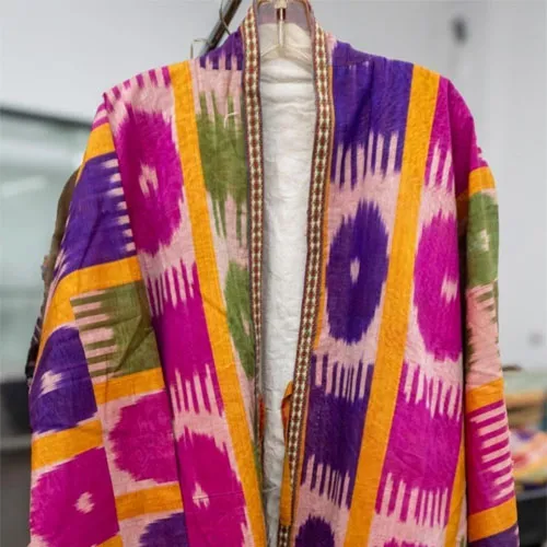 Marg‘ilon Tabiiy Ipak Ikat Choponi / Milliy Libosi – Unisex