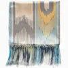 Marg‘ilon 100% Tabiiy Ipak Ikat Sharfi – Uzbek Alive